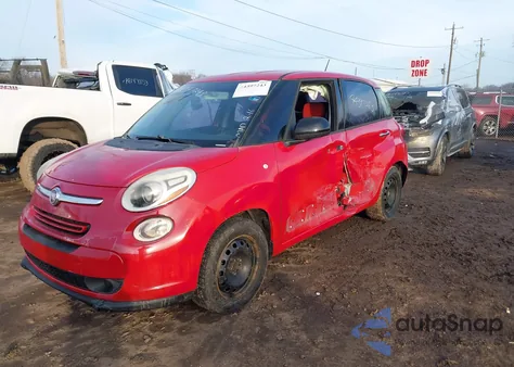 2014 Fiat 500L Pop z USA, uszkodzony, nr VIN ZFBCFAAH1EZ006899